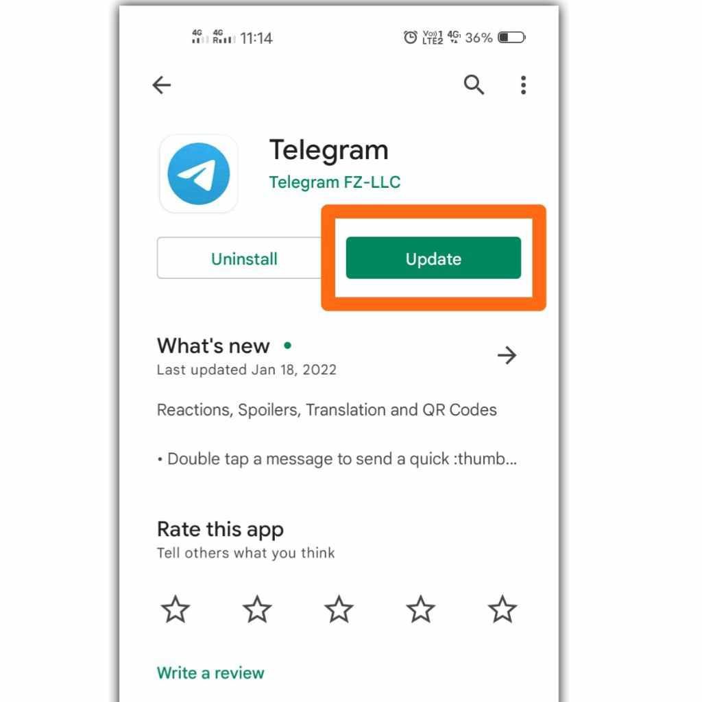 Telegram update कैसे करें? 